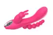 Rabbit Vibrator Powerful Dildo Vibrator G-Spot Massager Waterproof Sex Toys - Second Medium