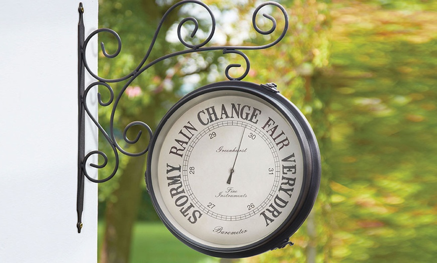 Image 3: Garden Clock - Two Designs