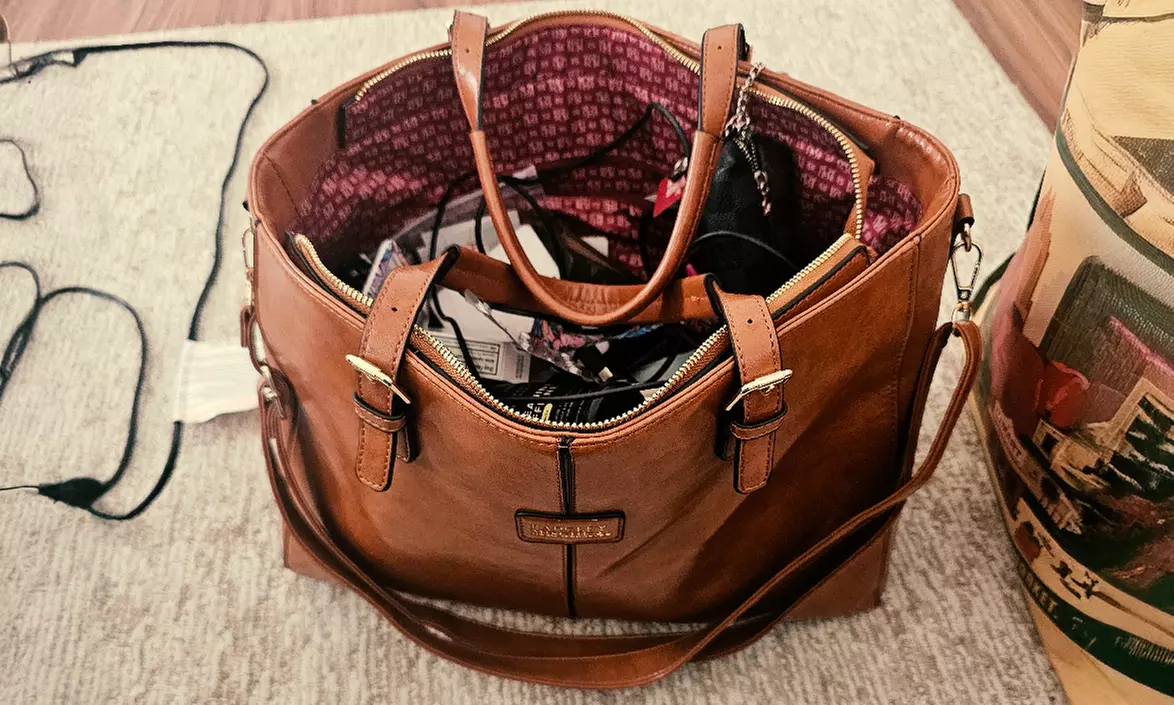 BADGLEY MISCHKA Julia Tote Weekender Travel Bag