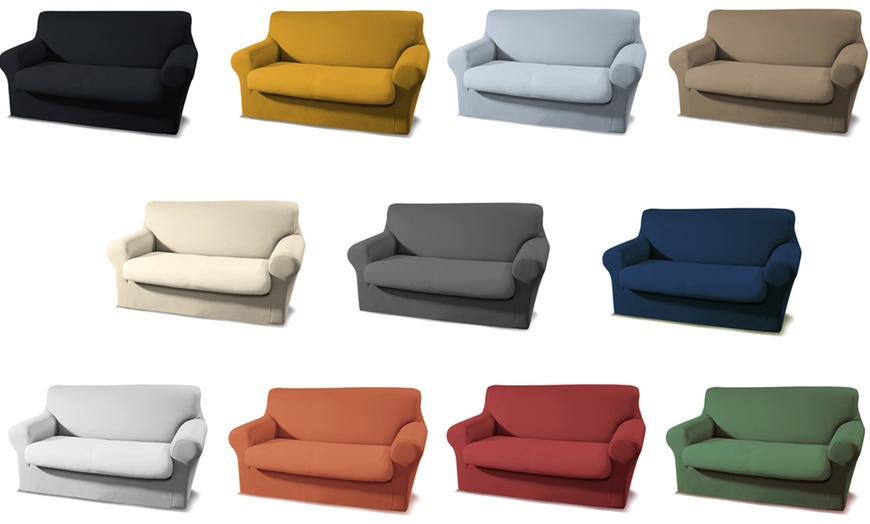 Image 2: Co.Ingros.Tex 2er-Set Kissenbezüge oder Bezug für Sofa oder Sessel