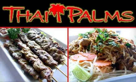 $15 for $30 Worth of Dining and Drinks at Thai Palms Restaurant & Bar - Primary Image