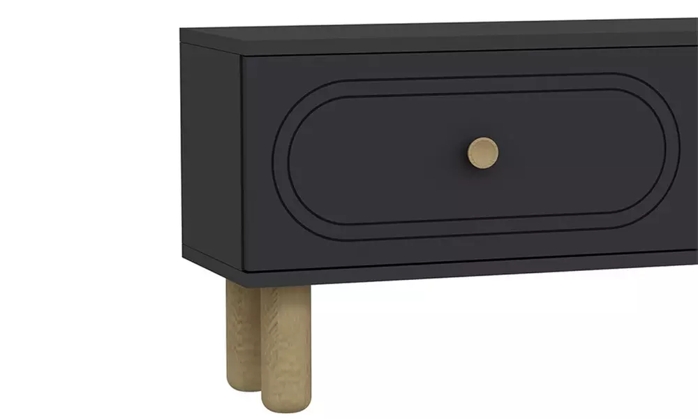 Meuble TV avec cheminée LED 150 cm Kocoon