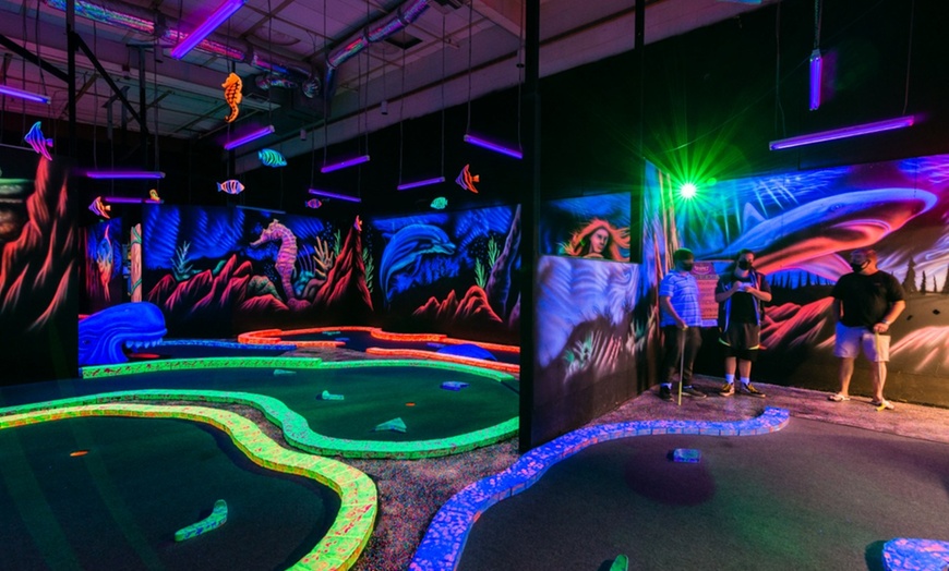 Image 2: 3D Black Light Mini Golf, Pizza & Escape Rooms in Chehalis