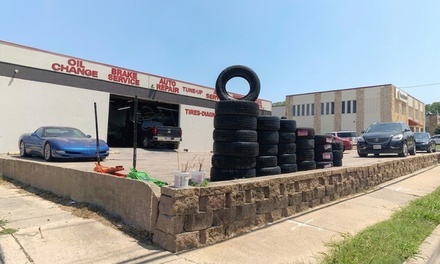Tire Rotation + 4 Wheel Balance - One Option Auto