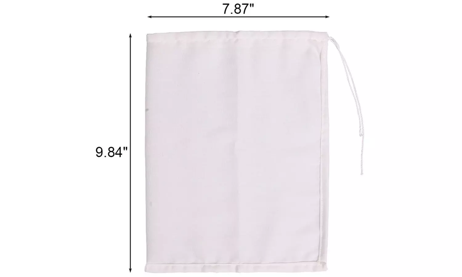 3x Organic Cotton Nut Milk Bag Reusable Food Strainer Brew Coffee Cheese Cloth
