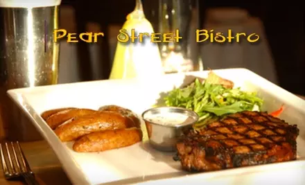 10 for $20 Worth of Eclectic American Cuisine and Drinks at Pear Street Bistro in Pinole - Primary Image