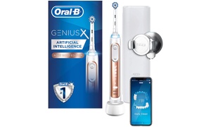  Oral-B Genius X Rose Gold Electric Toothbrush 