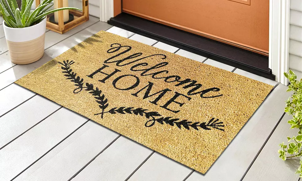 Zerbino in cocco con retro antiscivolo