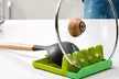 1 Pack Kitchen Heat Resistant pp Spoon Rest Cooking Utensil Spatula Holder Tool - Second Medium