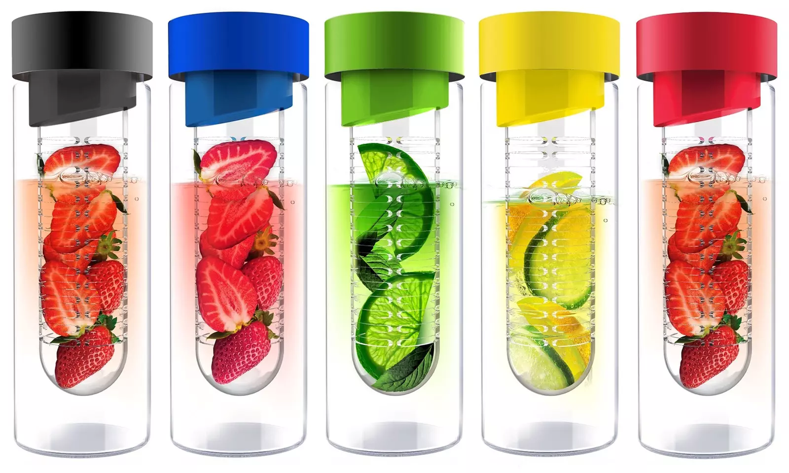 Asobu Flavour It Fruit-Infuser Bottles (2-Pack) - Primary Image