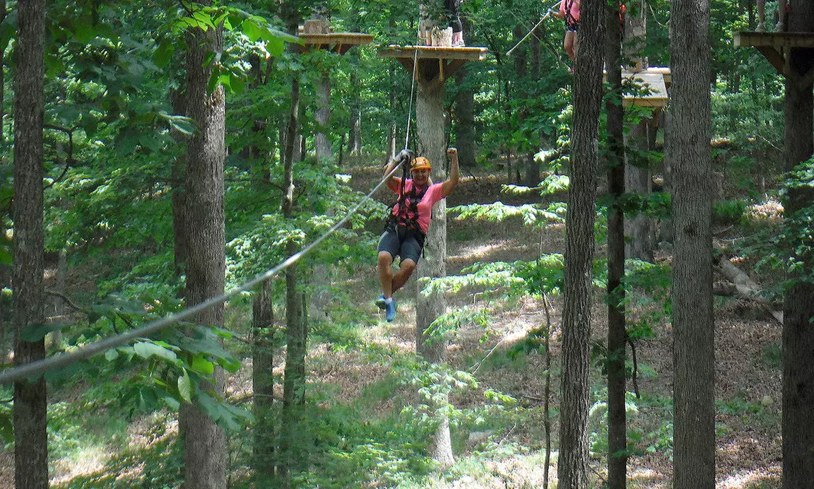 2.5-Hour Outdoor Canopy Challenge Course for One, Two, Four, or Six at Canopy Challenge Course (Up to 50% Off) - Primary Image