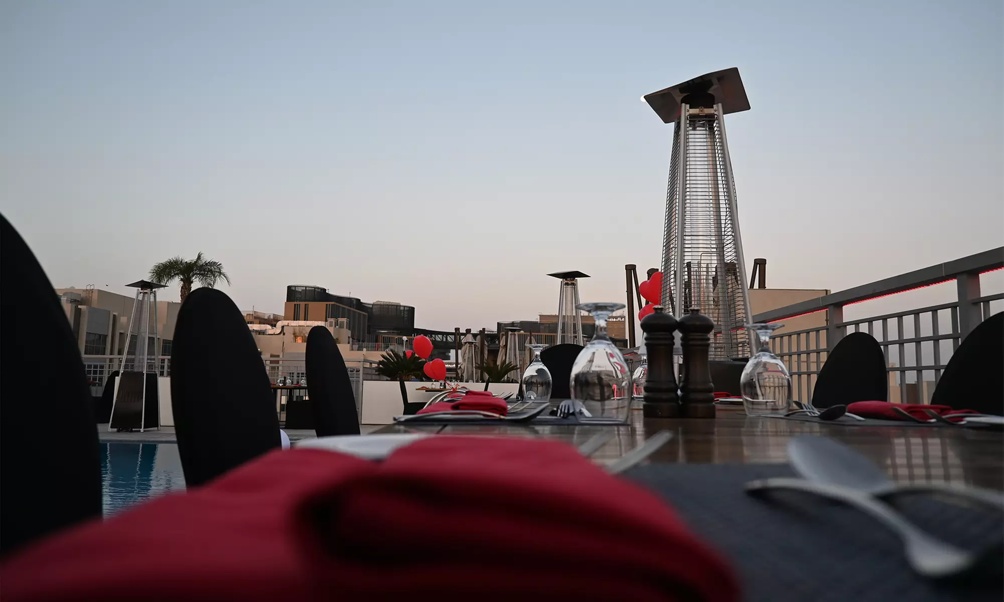 4* Pool access with set menu at Aqua Pool @ 4* Novotel Gold District