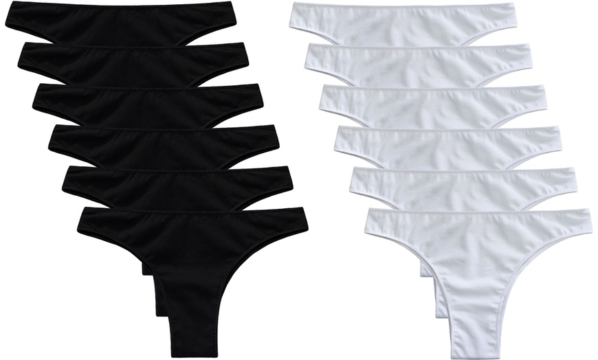 Image 3: 6er- oder 12er-Pack Damen-Slips