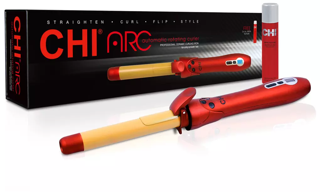 CHI Arc 1" Rotating Ceramic Curling Iron - Second Medium