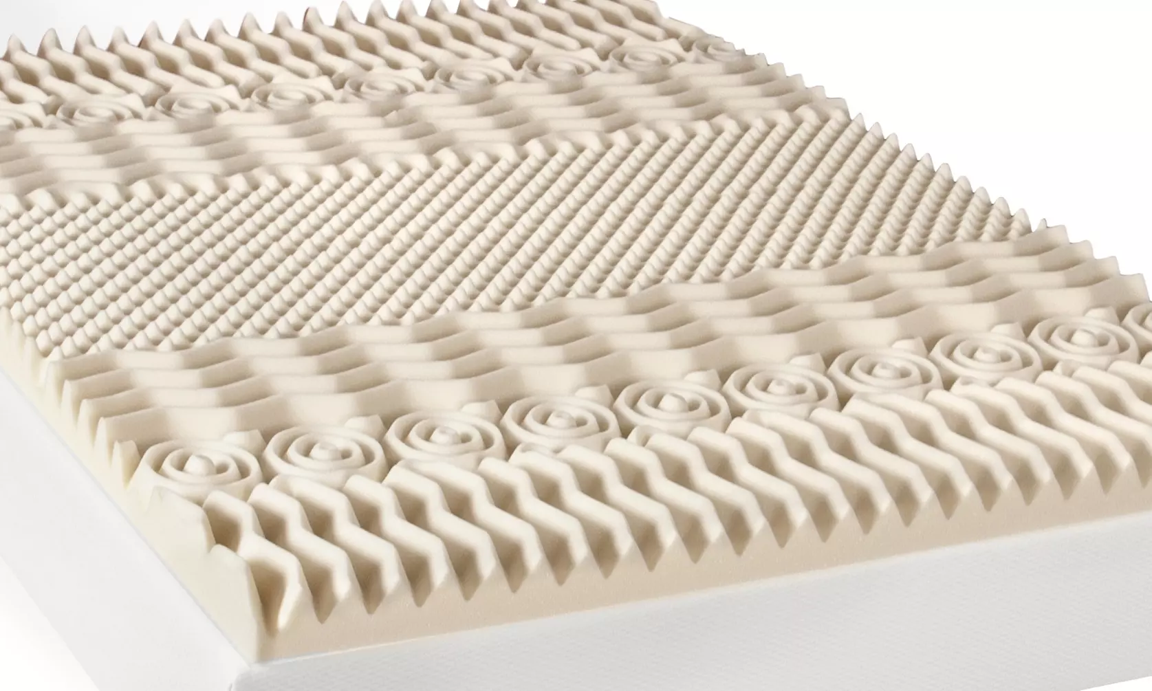Memory-Foam 7-Zone 2" or 3" Mattress Topper - Primary Image