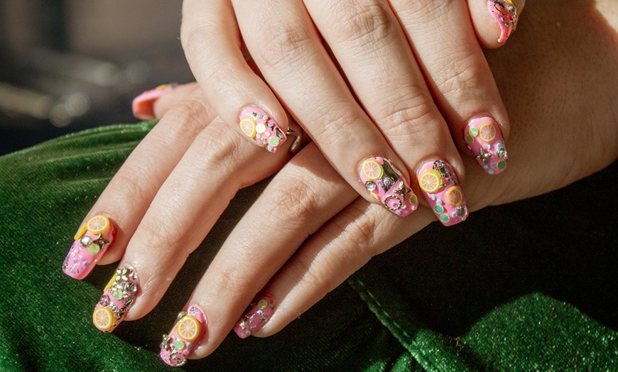 Image 1: Get Gel Manicure With Optional  Paraffin Wax/ Pampering Treatment