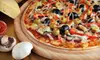 Pizza and Italian Fare and Drinks at Bassanos Pizzeria in Johns Creek (Up to 52% Off). Two Options Available.