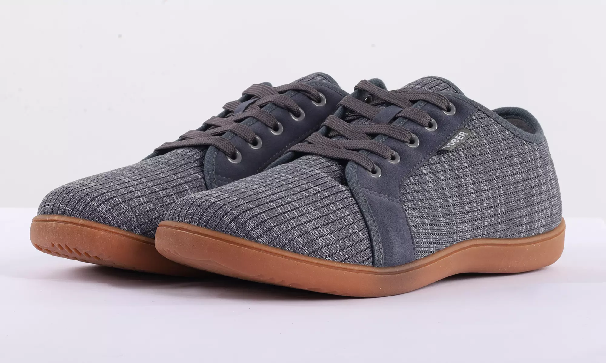 Men’s Knitted Plimsoll Trainers