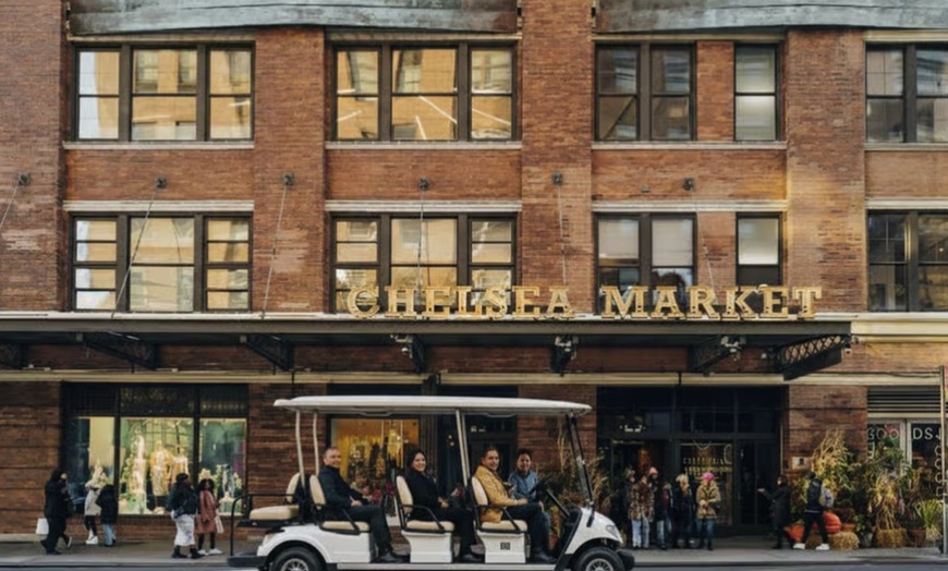 Image 2: New York City Midtown & West Village Guided City Cart Tour