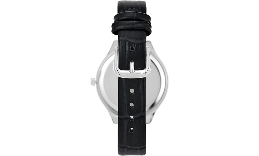 Image 9: Dameshorloge met echte diamant