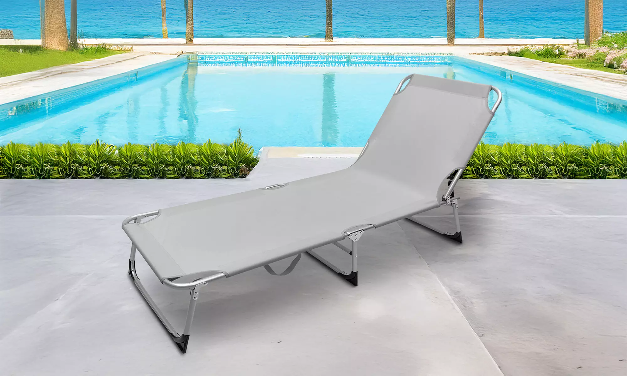 2 Sonnenliegen „Malta“ oder „Gallipoli“