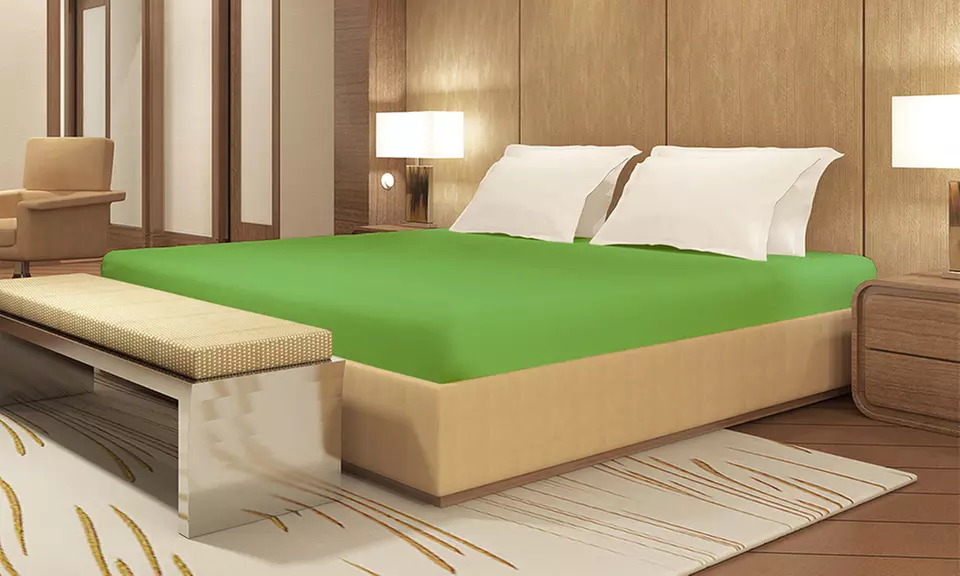 Lenzuolo sotto con angoli in puro cotone alta qualità Made in Italy