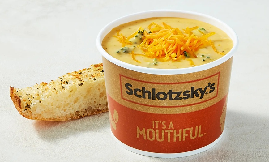 Image 4: Schlotzsky’s: $25 Toward Sandwiches, Salads, Soups & Drinks