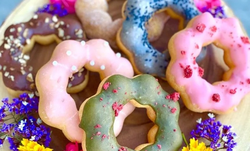 Image 1: 6 or 12 Mochi Donut Boxes or $20 or $40 Credit Toward Mochiholic