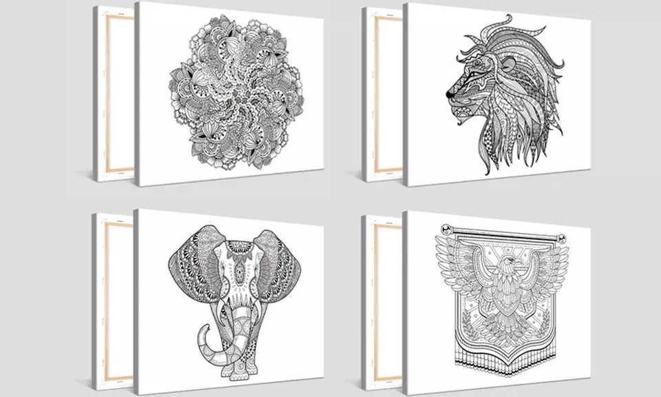 Colorable Canvas Print from CanvasOnSale  - Second Medium