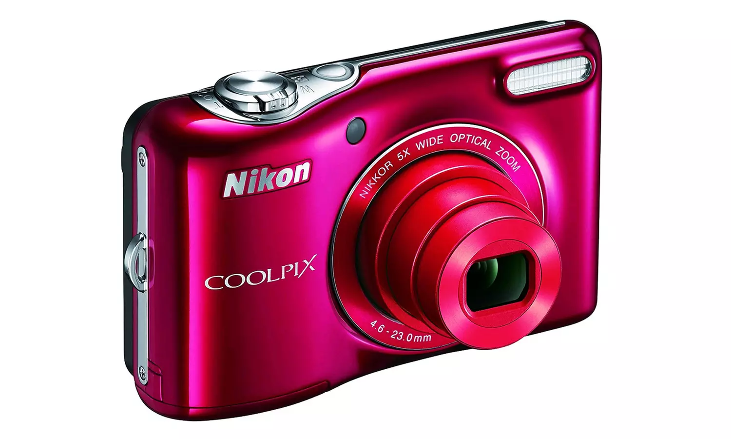 Nikon Coolpix L32 20.1 MP 720p HD Digital Camera with 5x Optical Zoom - Second Medium
