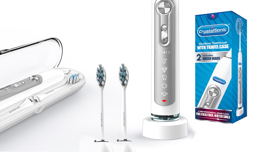 Image 6: Ultrasonic Toothbrush and Heads