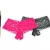 Black and Hot Pink Cheeky