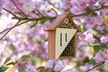 Hand Crafted Multicompartment Wooden Pollinating Houses for Bees & Butterflies - Second Medium