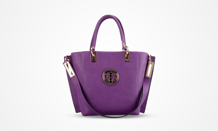 Image 6: Ladies' Leather-Look Handbag