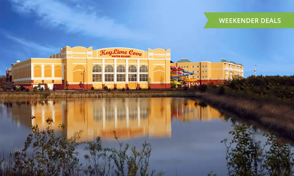 Stay with Water-Park Passes at KeyLime Cove Waterpark Resort in Gurnee, IL. Dates into September. - Primary Image