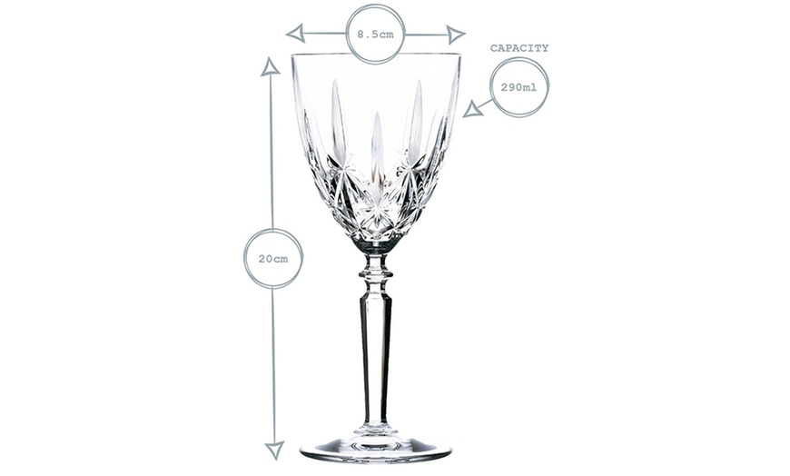 Image 21: 6 or 12 RCR Orchestra Crystal Variety of Glasses