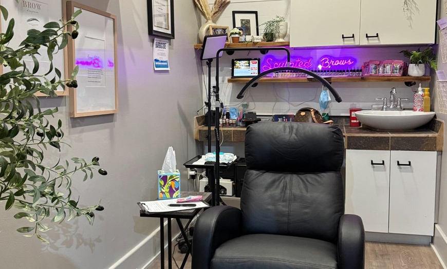 Image 3: 3D Microblading or Combo Brow Session with Optional Four-Week Touch Up