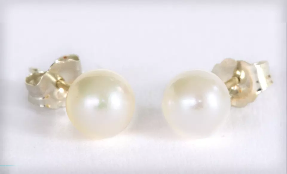 Akoya-Pearl Stud Earrings (Up to 89% Off). 4 Styles Available. Free Shipping and Returns. - Primary Image