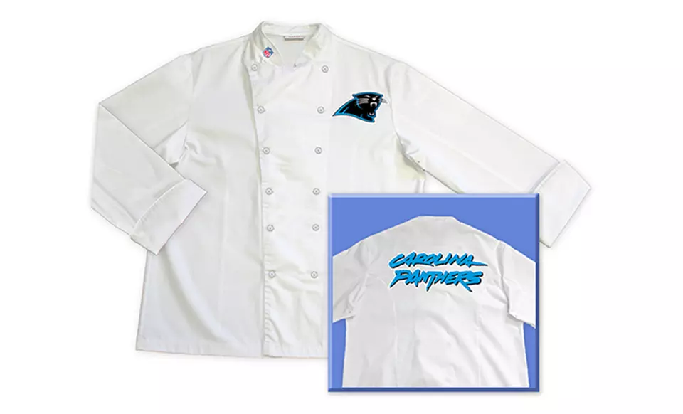 NFL NFC South Classic or Premium Chef Coats. Multiple Teams Available from $19.99-$29.99. - Second Medium
