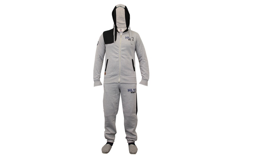 Image 27: Men's Two-Piece Tracksuit Set