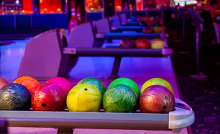 $25 for Unlimited Cosmic Bowling for Up to Five with Shoe Rental and Popcorn at Dunedin Lanes (Up to $74 Value) - Primary Image