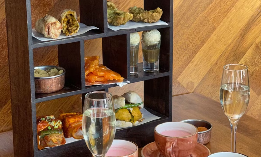 Image 2: Indian Afternoon Tea with Savory and Sweet Delights for 2 or 4 People