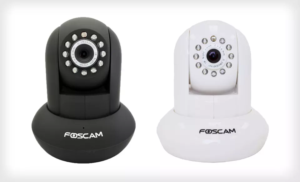 Black or White Foscam Wireless Camera with Optional 9dBi Antenna (Up to 58% Off). Free Shipping and Free Returns. - Primary Image