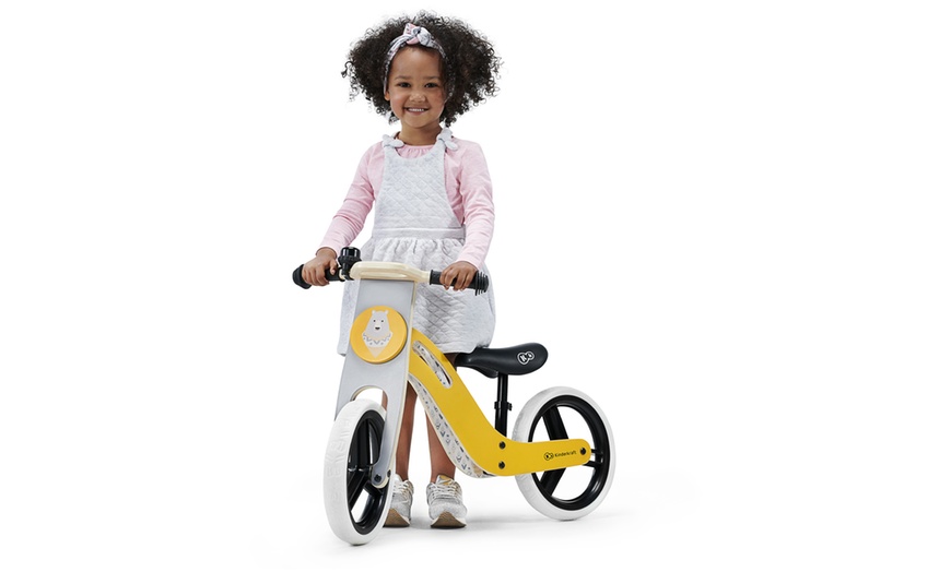 Image 7: Uniq Wooden Balance Bike