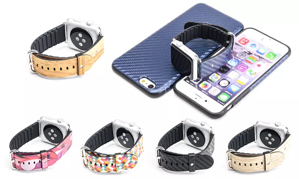 iPM Apple Watch Band & iPhone Case Matching Set - Primary Image