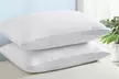 Peace Nest Two-Pack Diamond Quilted Goose Down Feather Pillows - Second Medium