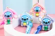 4-Pack Stitch Inspired Plush Keychain with Silicone Lanyard - Image 4