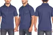 Men's 100% Cotton Polo with Ribbed Collar & Notched Hem - Second Medium