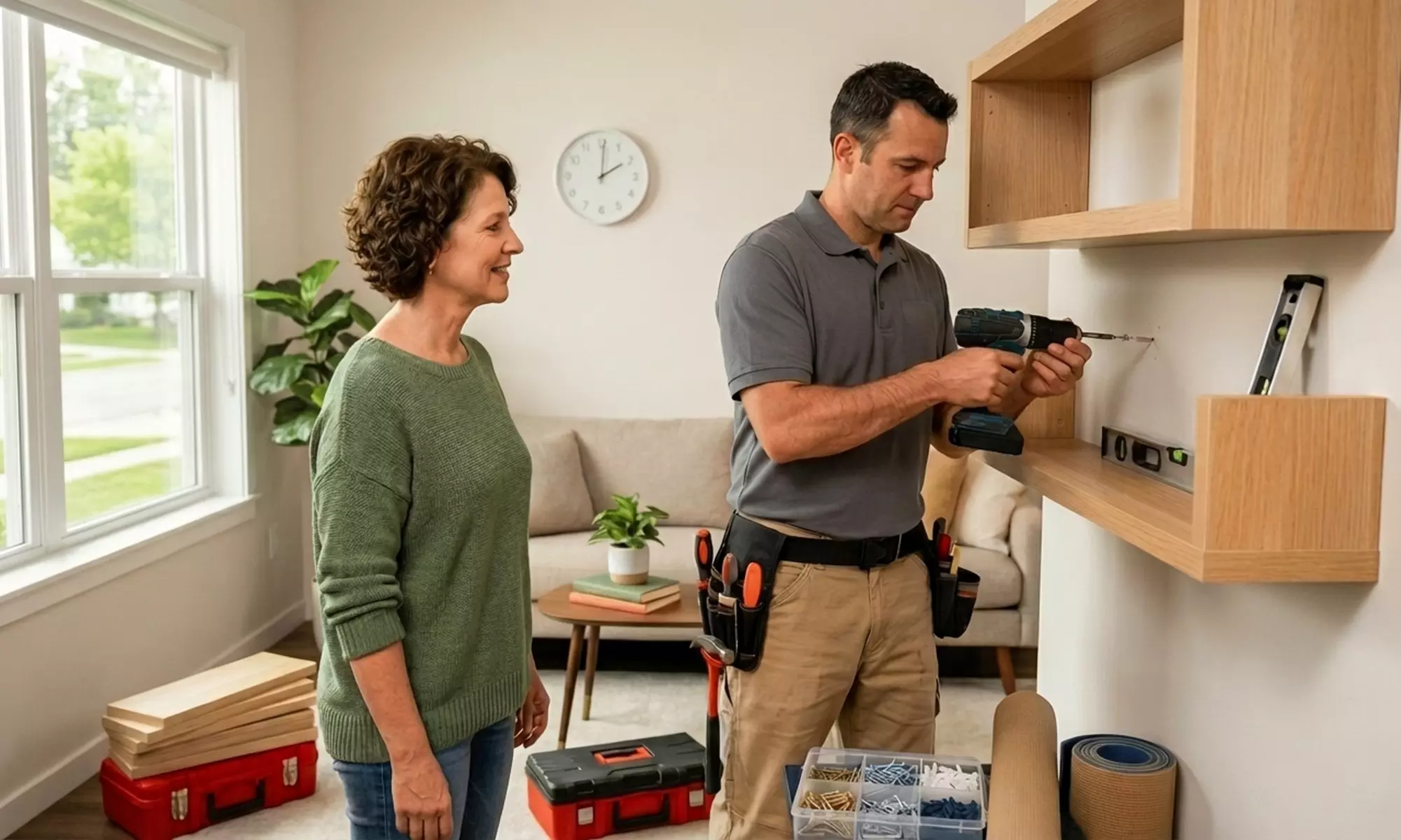 One or Two Hours of Carpenter or Handyman Services