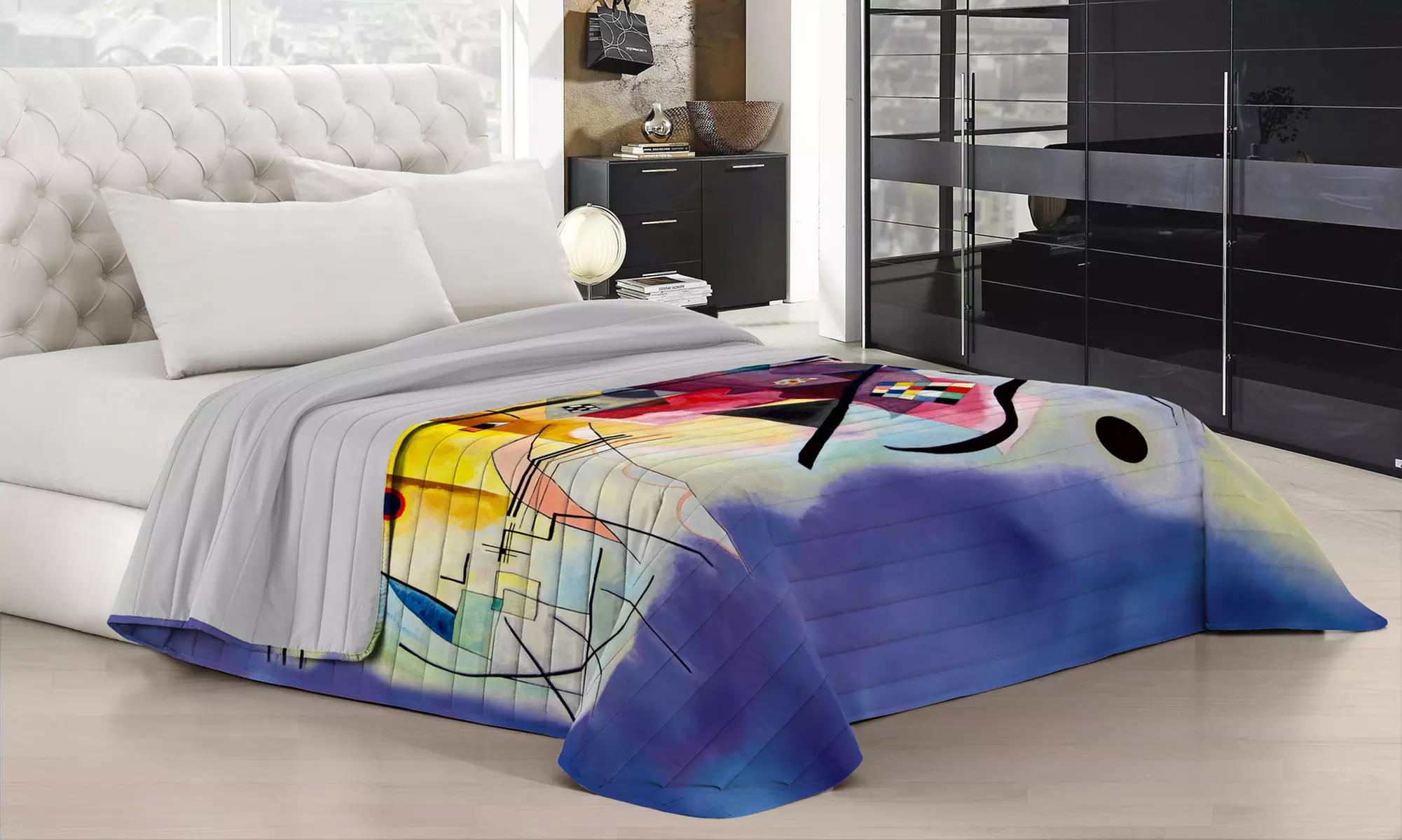 Couette d'été à impression numérique ''Sogni d'autore'', modèle au choix - Primary Image